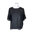 Unisex Samsoe&Samsoe - Short-sleeved blouse, size 38 - Black ()