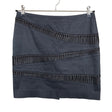 Unisex 1971 Reiss - Fabric skirt, size 38 - Blue ()