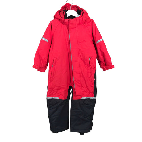 Unisex Polarn O. Pyret - Winter overall, size 92 - 98 - Red ()
