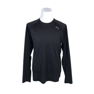 Unisex Puma - Sports shirt, long sleeve, size XL - Black (1)