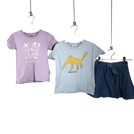 Unisex Lindex - Denim skirt, size 98 - 104 - Blue ()