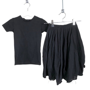 Unisex Nununu - Fabric skirt, size 92 - 98 - Black (1)