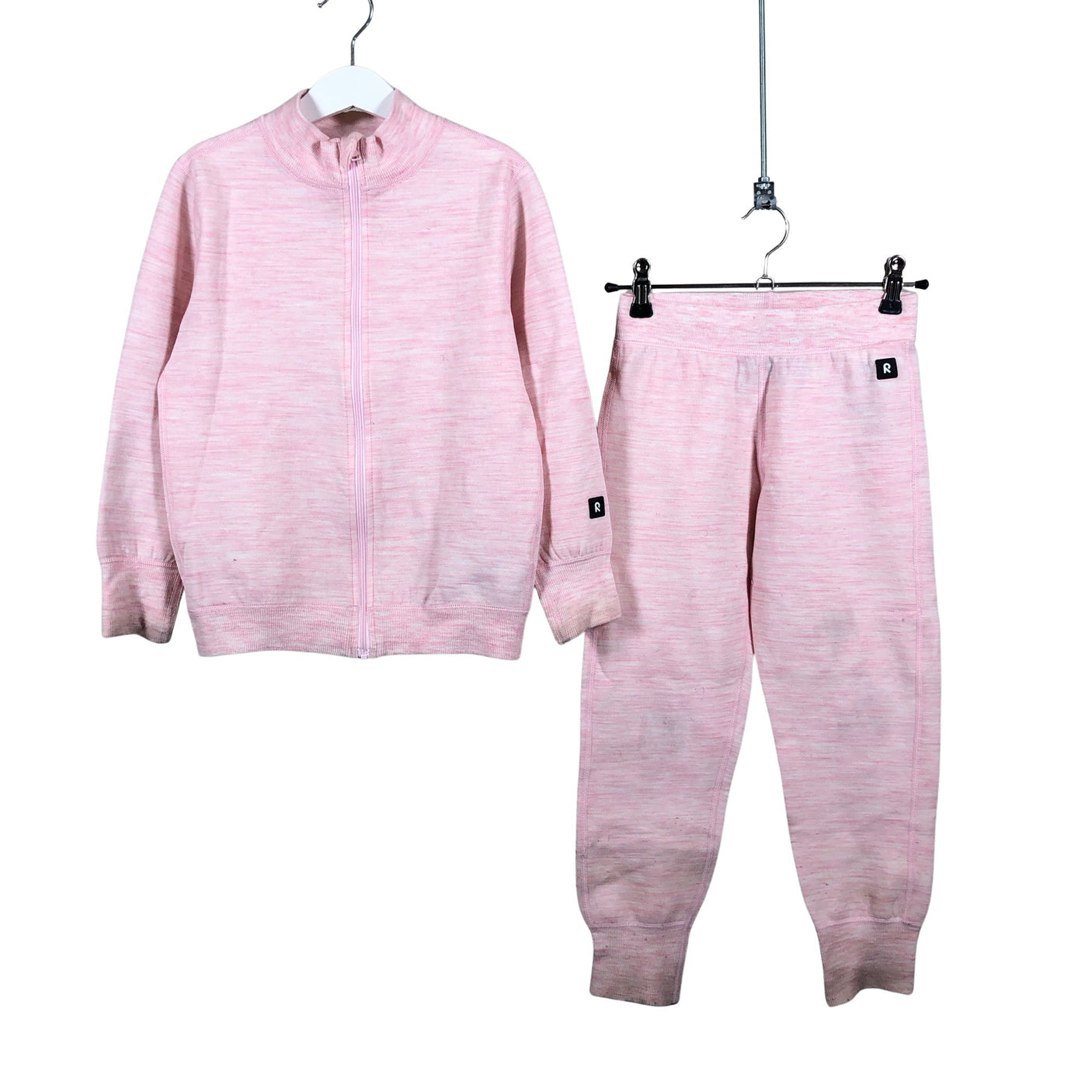 Unisex Reima - Wool underwear, size 116 - 122 - Light pink (1)