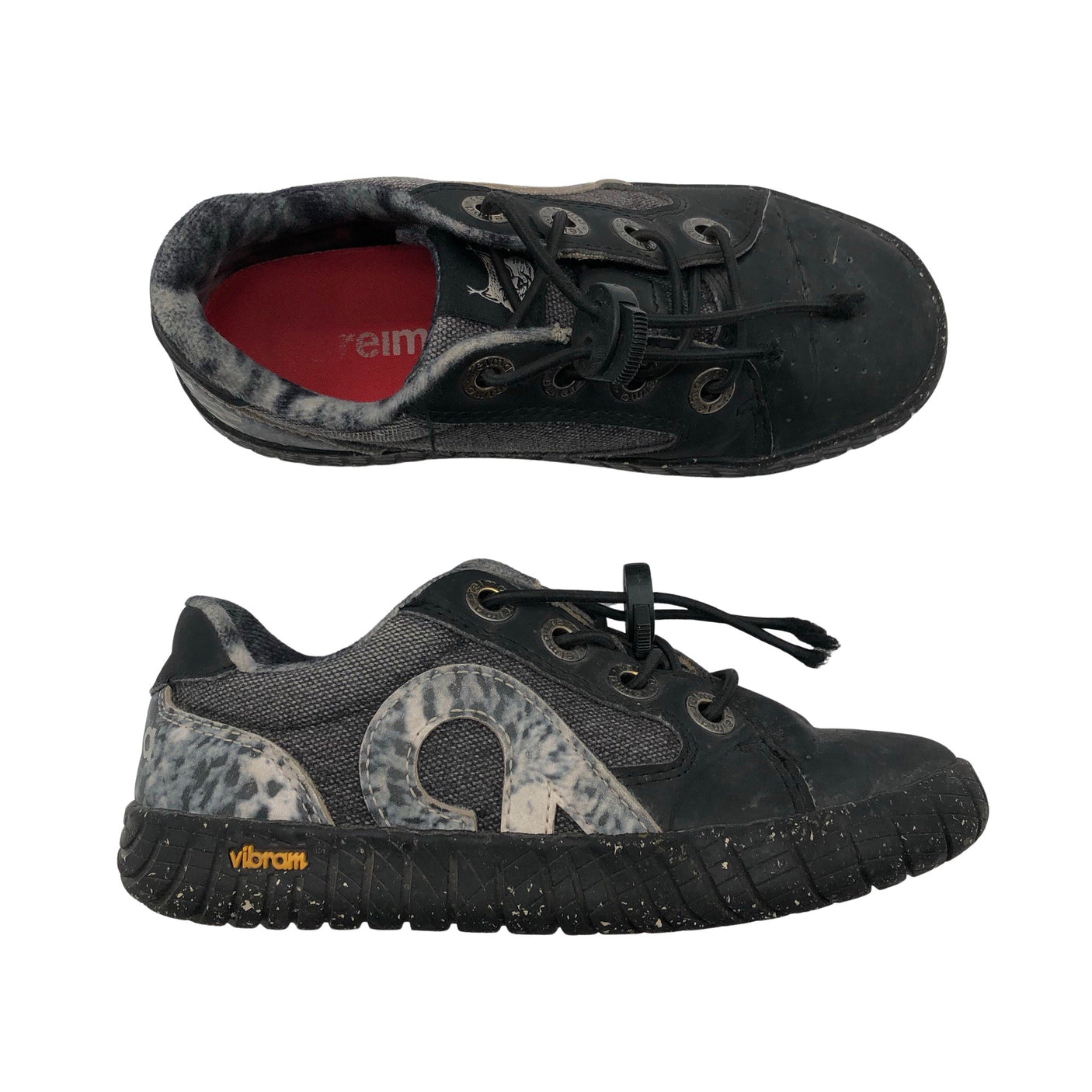 Unisex Reima - Casual sneakers, size 30 - Gray (1)