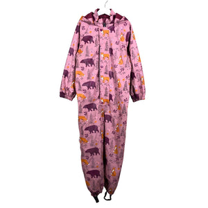 Unisex Jonathan - Rain overall, size 116 - 122 - Light pink (1)