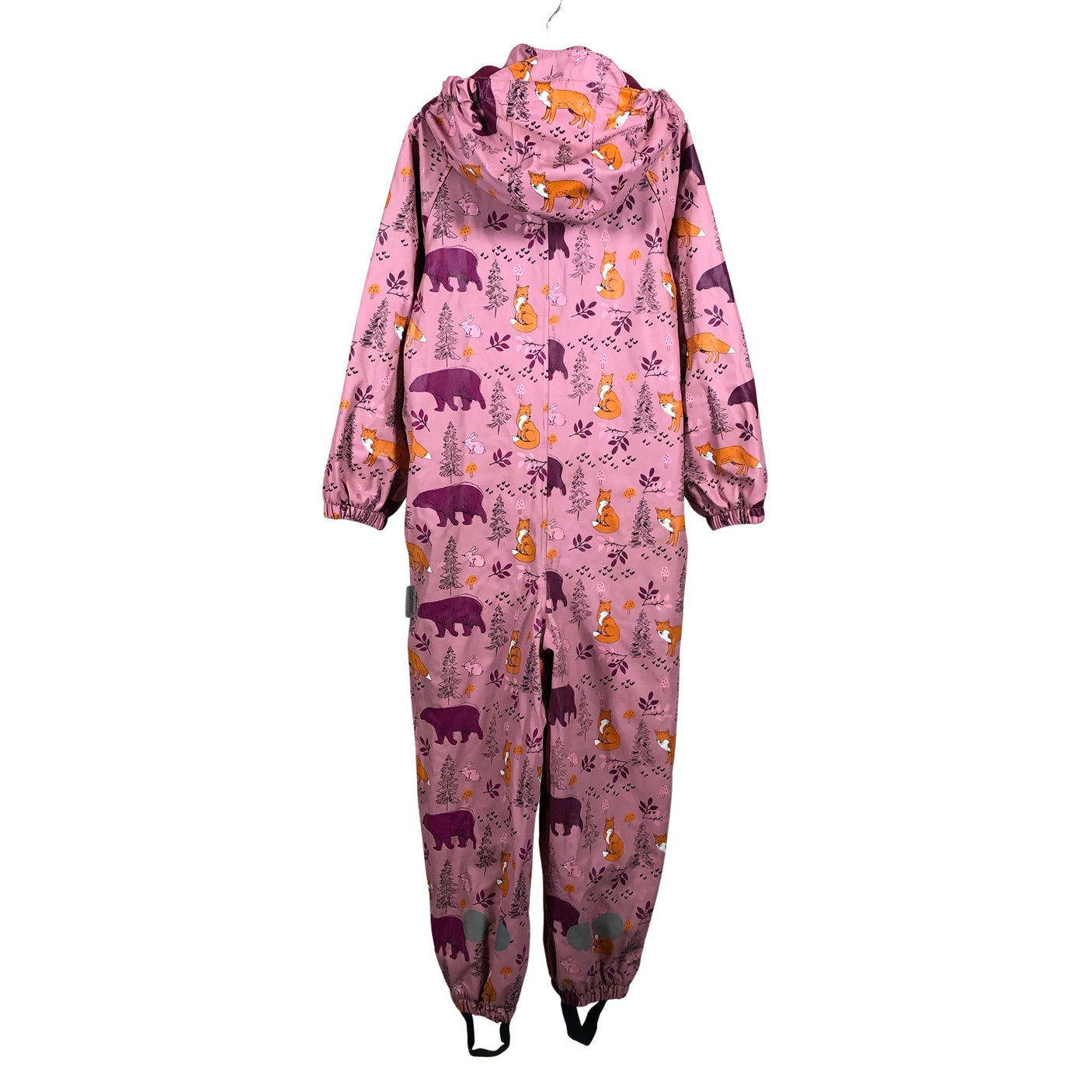 Unisex Jonathan - Rain overall, size 116 - 122 - Light pink (2)