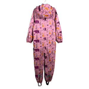 Unisex Jonathan - Rain overall, size 116 - 122 - Light pink (2)