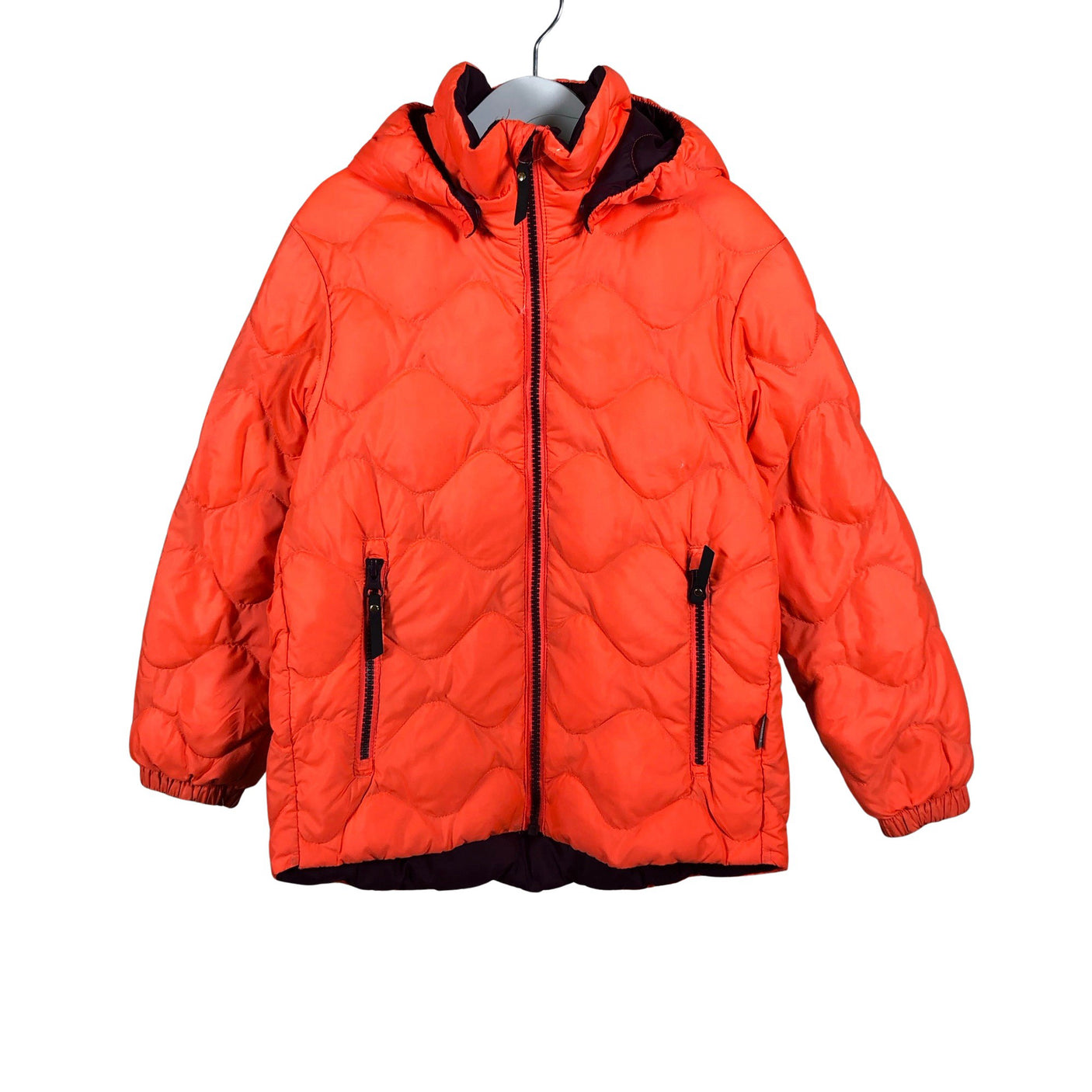 Unisex Reima - Light down jacket, size 110 - 116 - Orange (1)