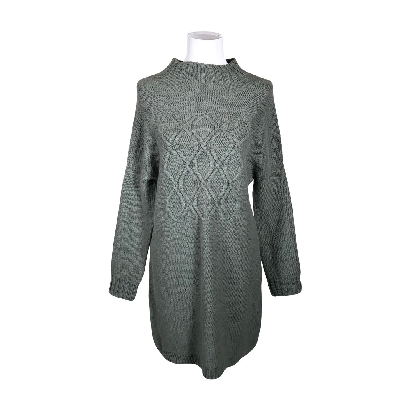 Unisex Handmade - Knit dress, size 36 - Green (1)