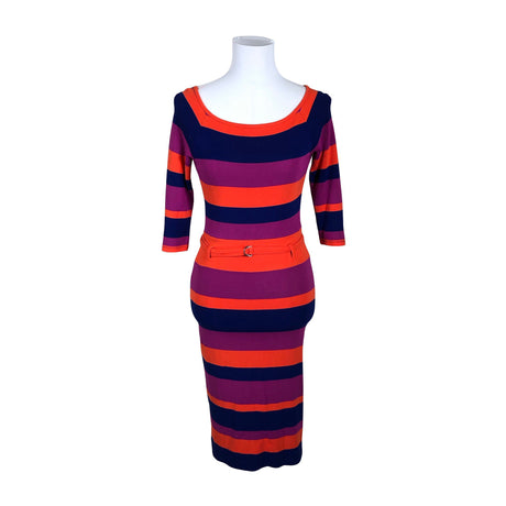 Unisex Esprit - Tricot dress, size 34 - Orange ()