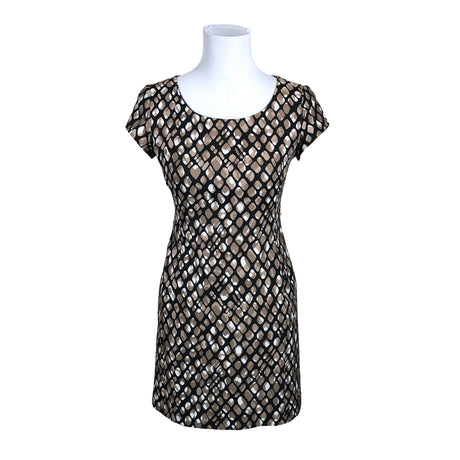 Unisex Taifun - Sheath dress, size 32 - Brown ()