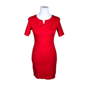 Unisex Taifun - Tricot dress, size 36 - Red (1)