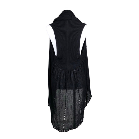 Unisex Taifun - Knit vest, size 36 - Black (2)
