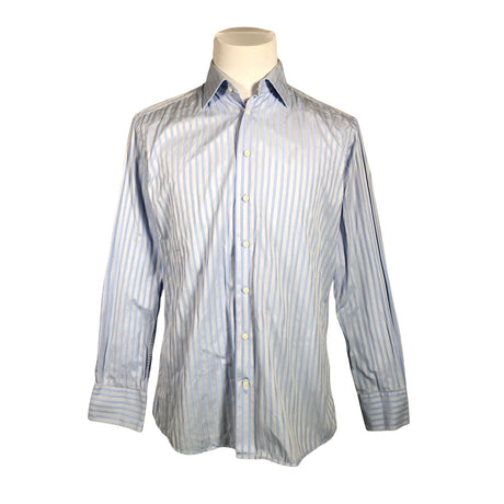 Unisex Sand - Collared shirt, size M - Light blue ()