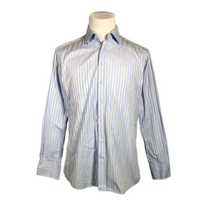 Unisex Sand - Collared shirt, size M - Light blue (1)