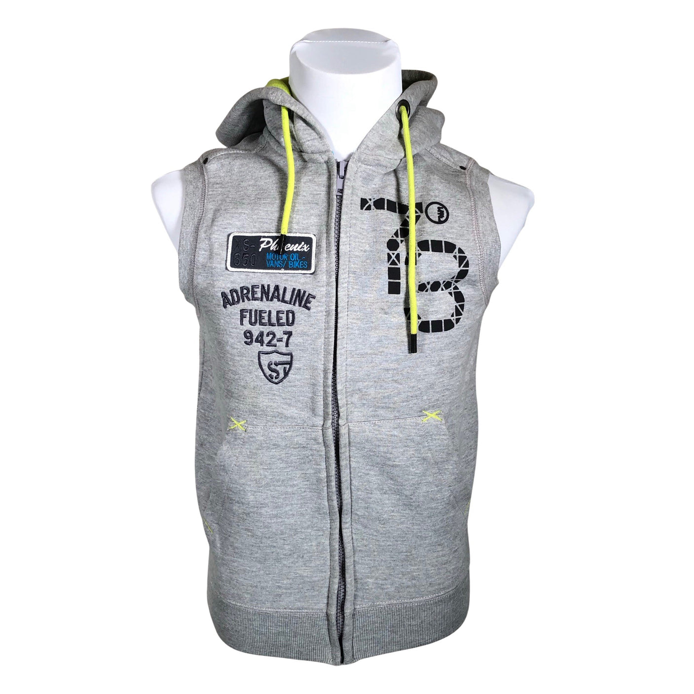 Unisex STC Denim - Hoodie, size S - Gray (1)