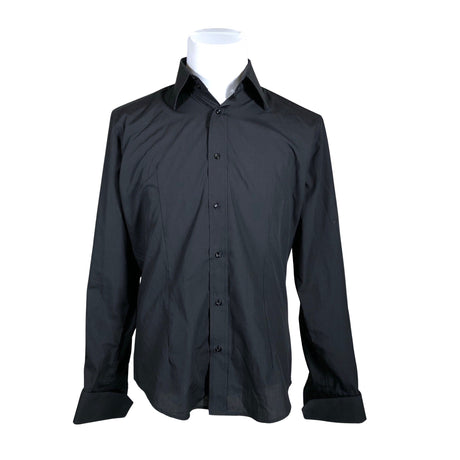 Unisex Guide London - Collared shirt, size L - Black ()