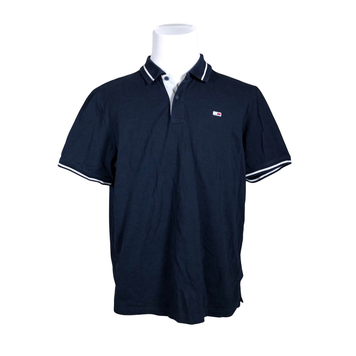 Unisex Tommy Jeans (Tommy Hilfiger) - Polo shirt, size XL - Blue (1)