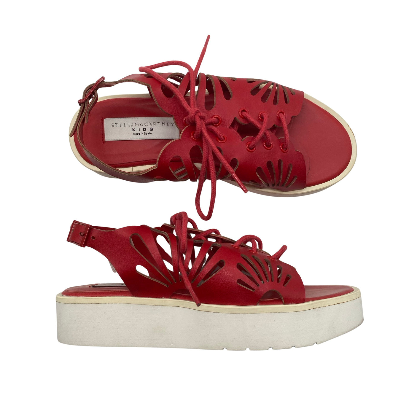 Unisex Stella McCartney Kids - Sandals, size 32 - Red (1)