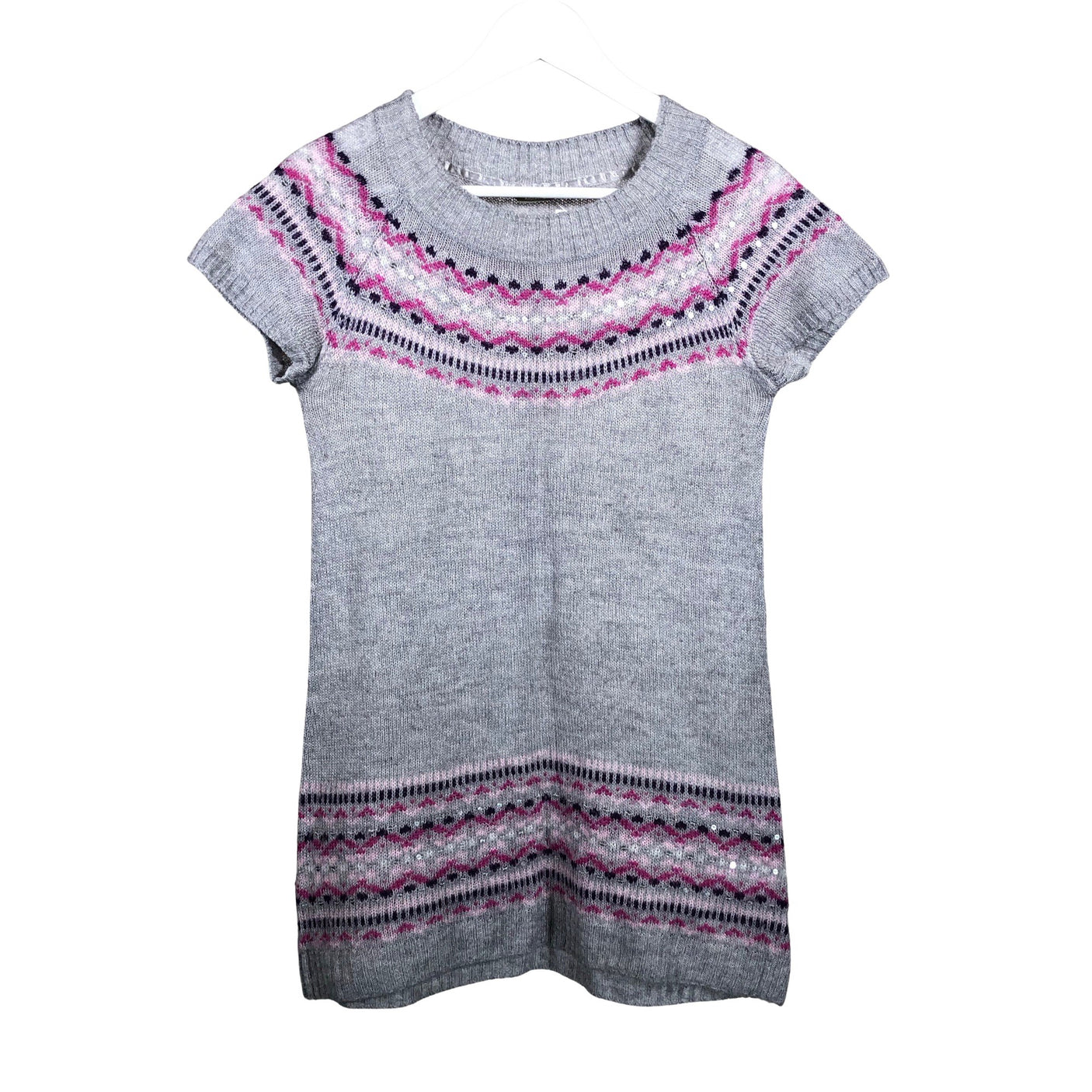 Unisex Lindex - Knit dress, size 164 - 170 - Violet (1)