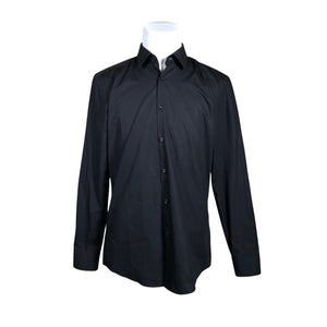Unisex Hugo Boss - Collared shirt, size L - Black (1)