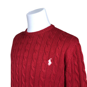 Unisex Polo Ralph Lauren - Sweater, size L - Wine red (3)