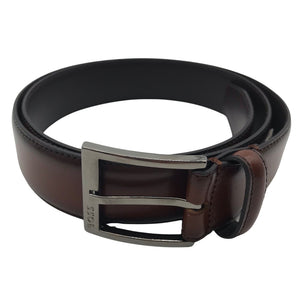 Unisex Hugo Boss - Leather belt, size Ei kokoa - Brown (1)