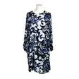 Unisex Gerry Weber - Schiffon dress, size 40 - Blue ()