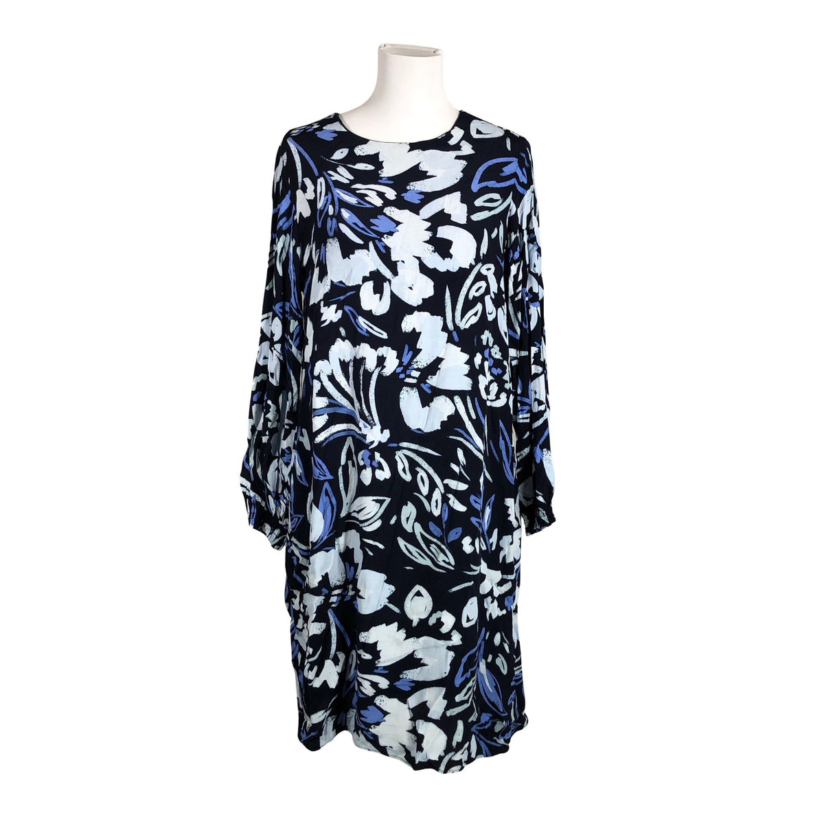Unisex Gerry Weber - Schiffon dress, size 40 - Blue (1)