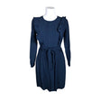 Unisex Taifun - Schiffon dress, size 36 - Blue ()