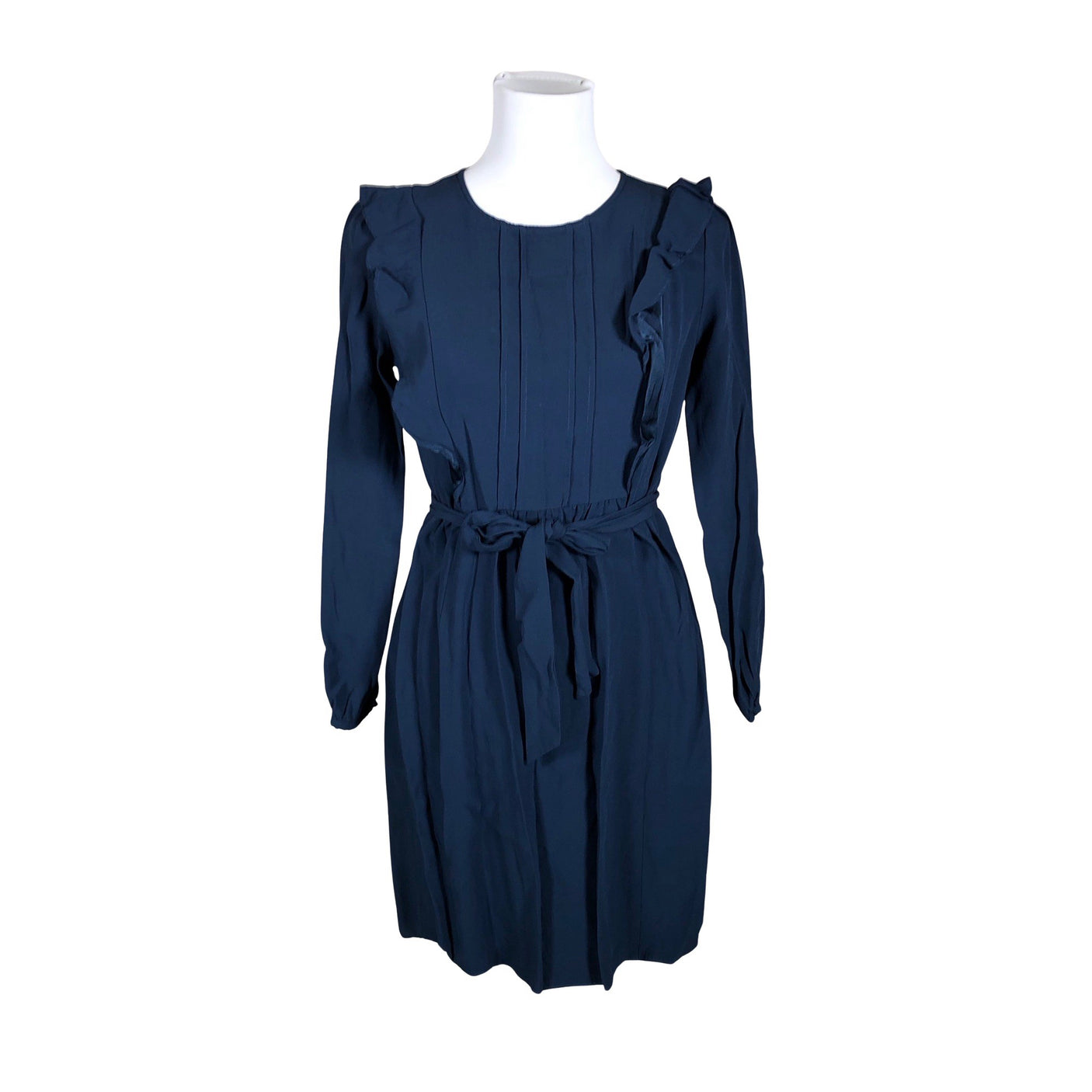 Unisex Taifun - Schiffon dress, size 36 - Blue (1)