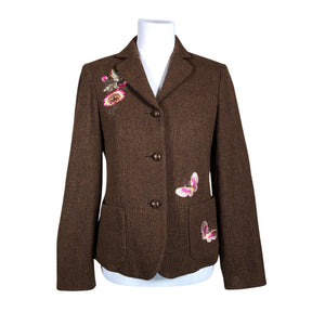 Unisex Anna Riska - Jacket, size 40 - Brown (1)