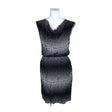 Unisex Mosaic - Schiffon dress, size 36 - Black ()