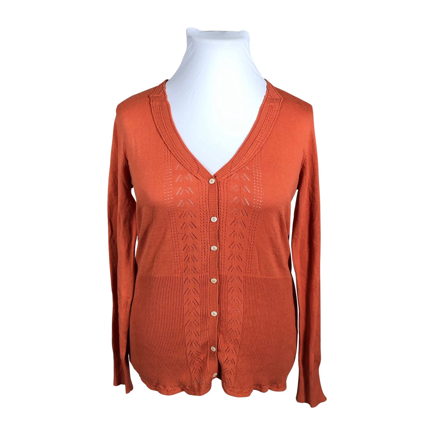 Unisex Noa Noa - Cardigan, size 42 - Orange (1)