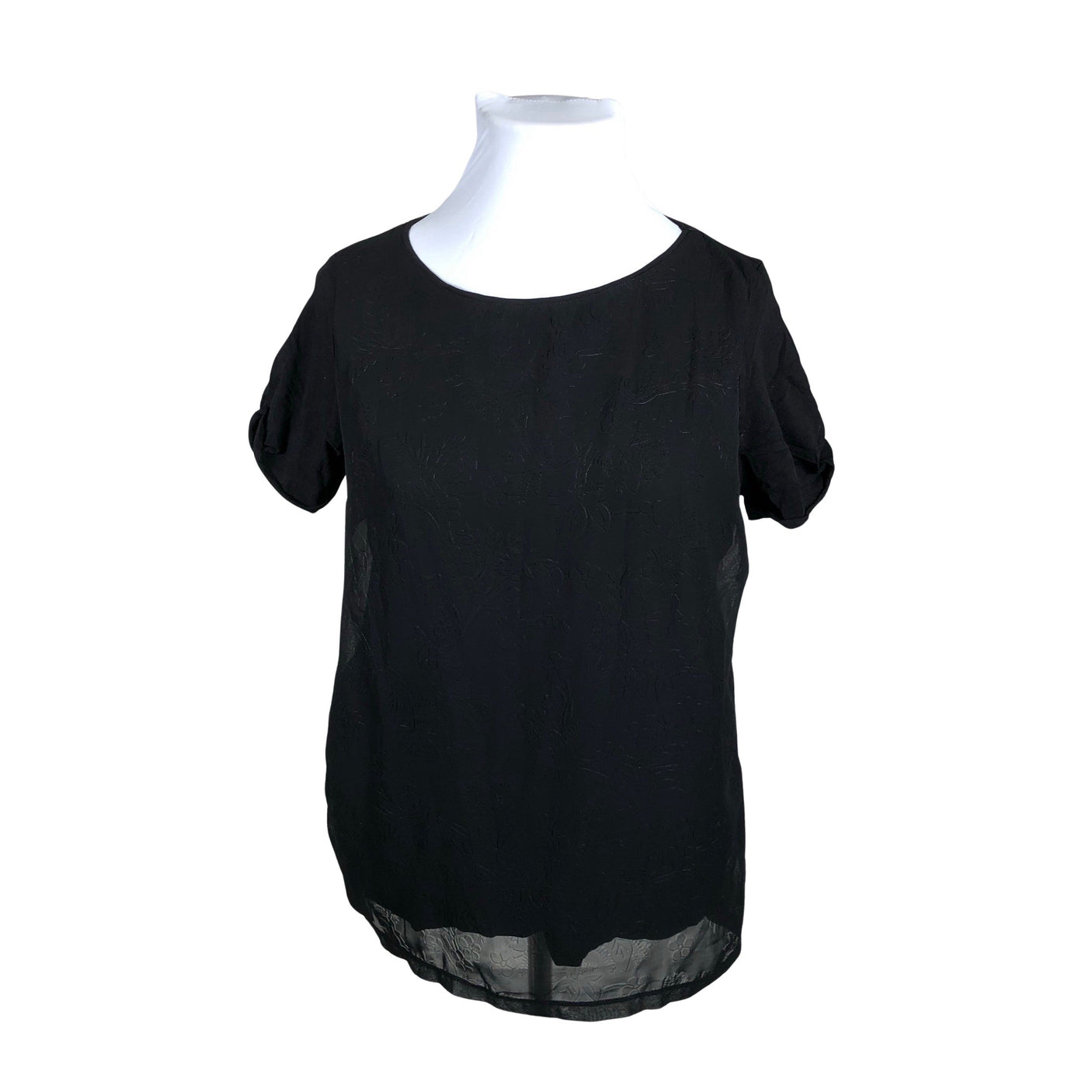 Unisex Encuentro - Short-sleeved blouse, size 42 - Black (1)