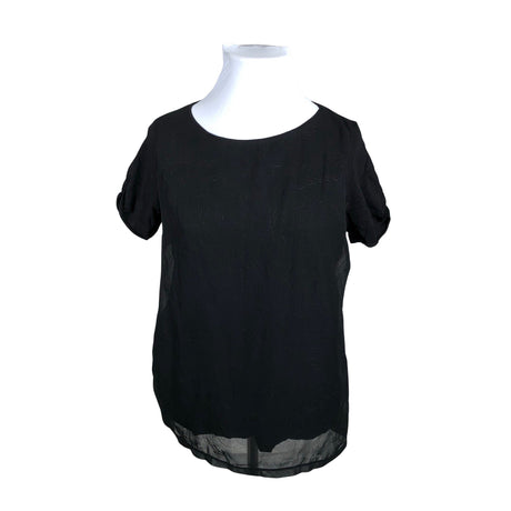 Unisex Encuentro - Short-sleeved blouse, size 42 - Black ()