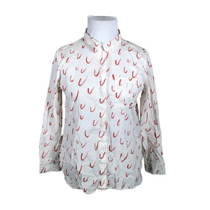 Unisex Nanso - Collared shirt, size 42 - Natural white (1)