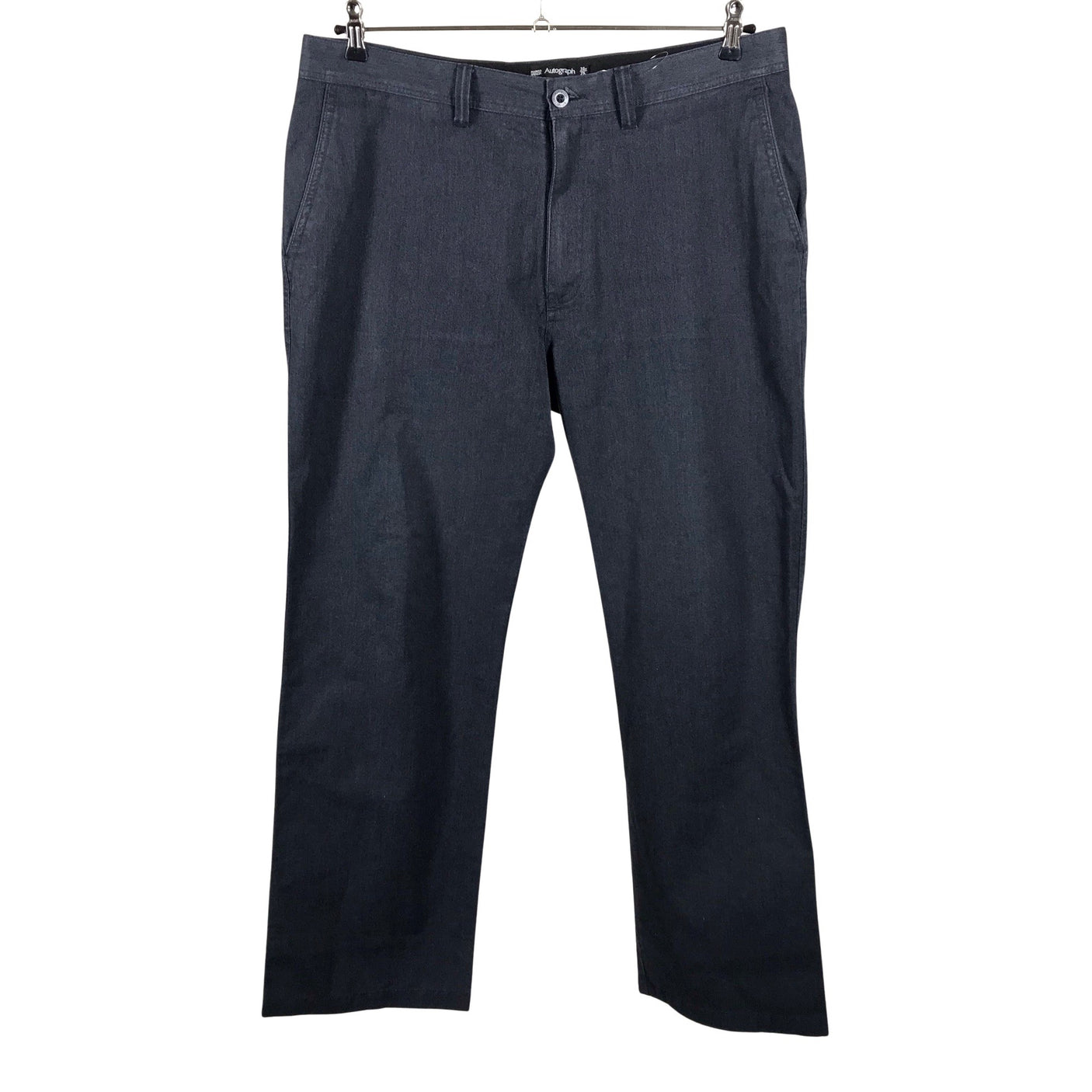 Unisex Autograph by Marks & Spencer - Slacks, size W38 - Blue (1)