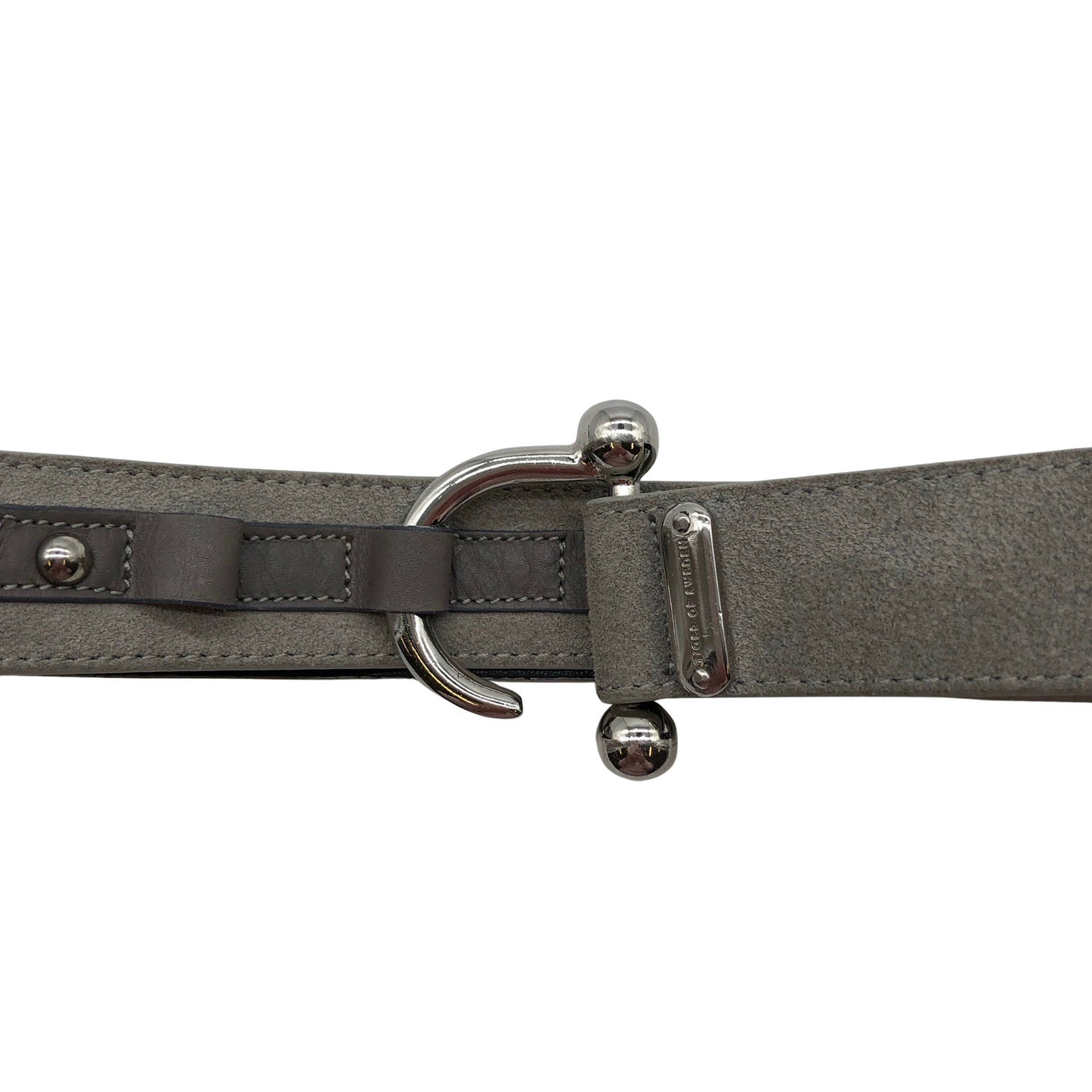 Unisex Tiger of Sweden - Leather belt, size Ei kokoa - Gray (2)