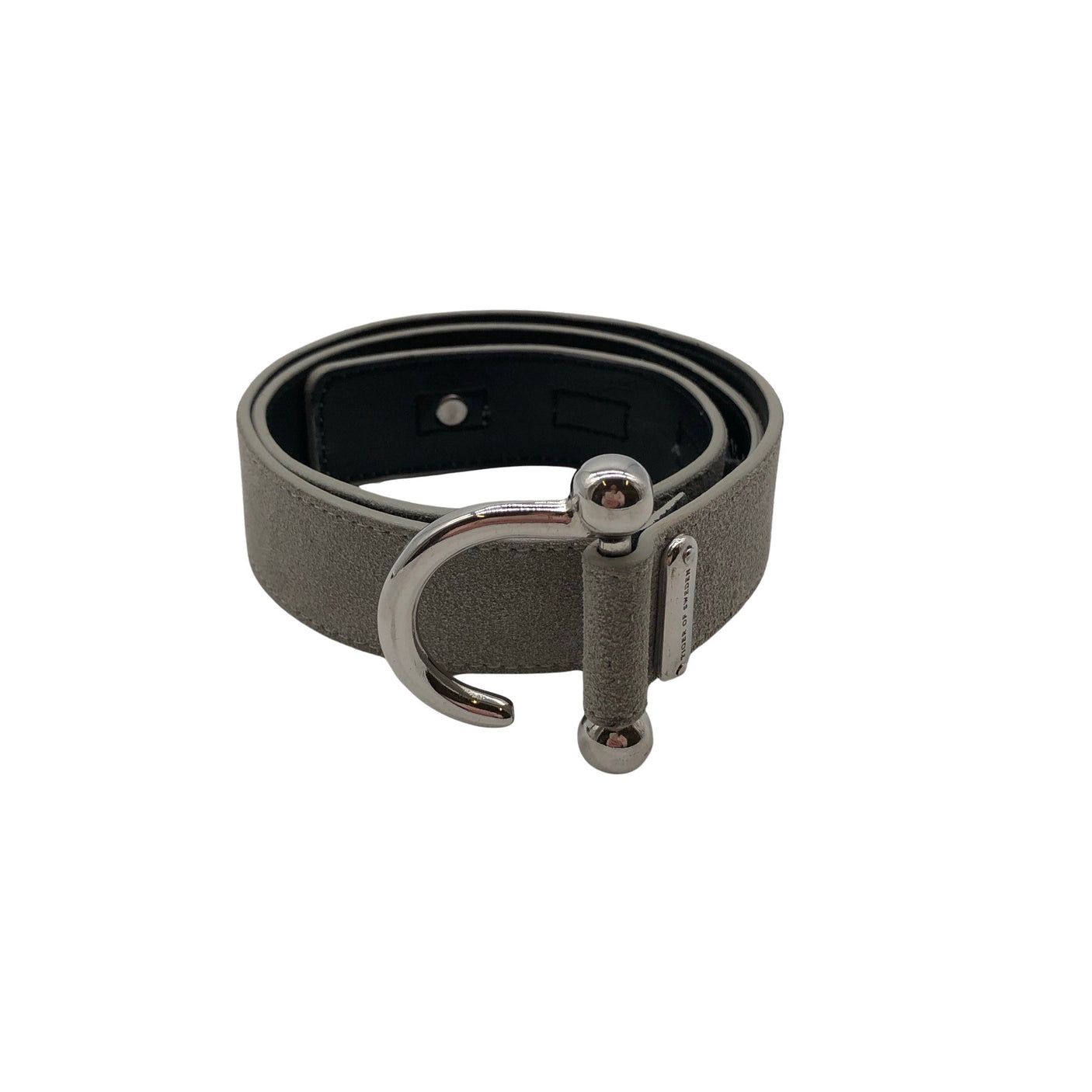 Unisex Tiger of Sweden - Leather belt, size Ei kokoa - Gray (1)