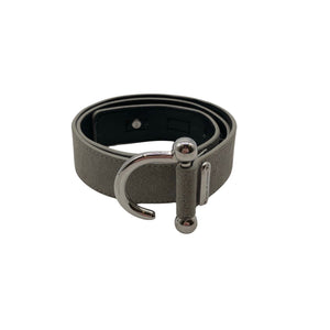Unisex Tiger of Sweden - Leather belt, size Ei kokoa - Gray (1)