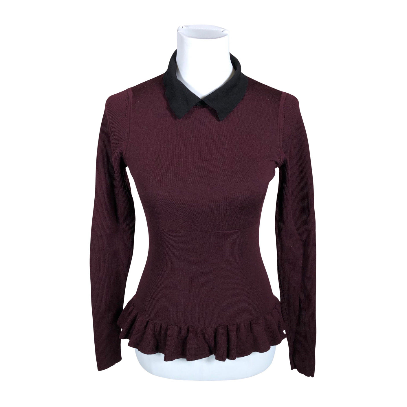 Unisex Karen Millen - Sweater, size 34 - Wine red (1)