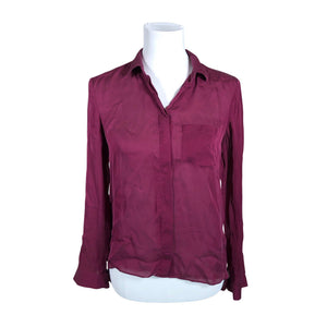 Unisex Massimo Dutti - Blouse, size 34 - Violet (1)