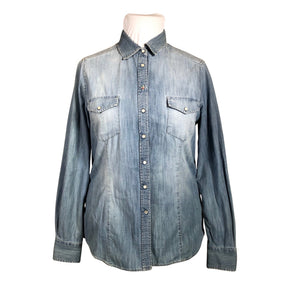 Unisex Boomerang - Denim shirt, size 42 - Light blue (1)