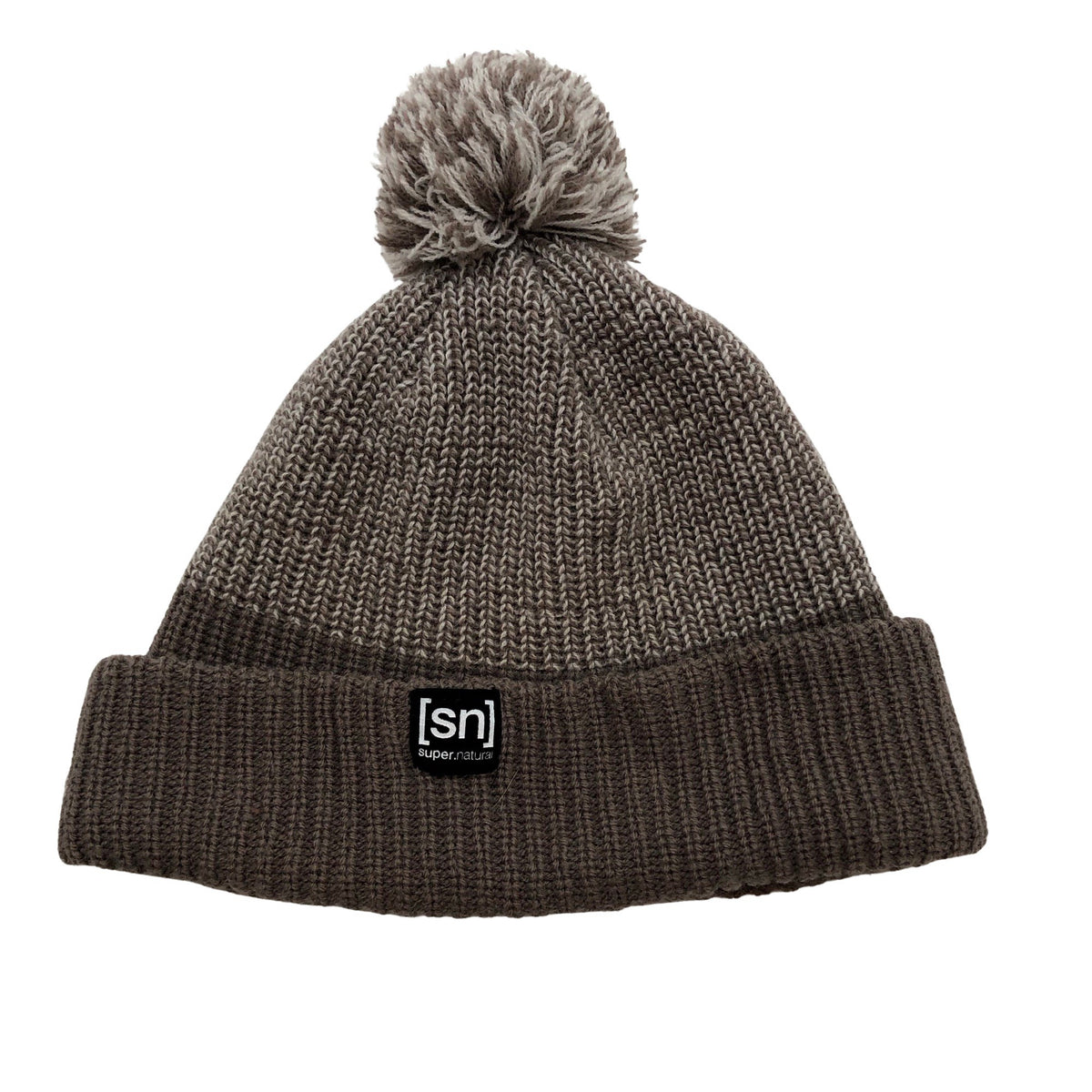 Unisex Super.natural - Winter beanie, size 54 - 56 cm - Brown (1)