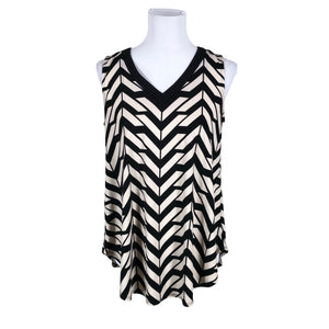 Unisex Alfani Petite - Tricot tank top, size 38 - Beige (1)