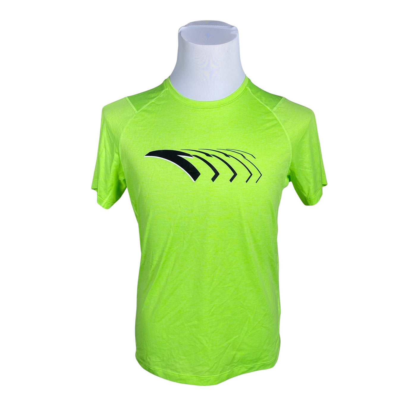 Unisex Anta - Sports shirt, short sleeve, size S - Green (1)