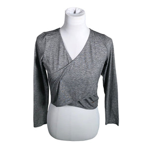 Unisex Yvette - Sports shirt, long sleeve, size 36 - Gray (2)