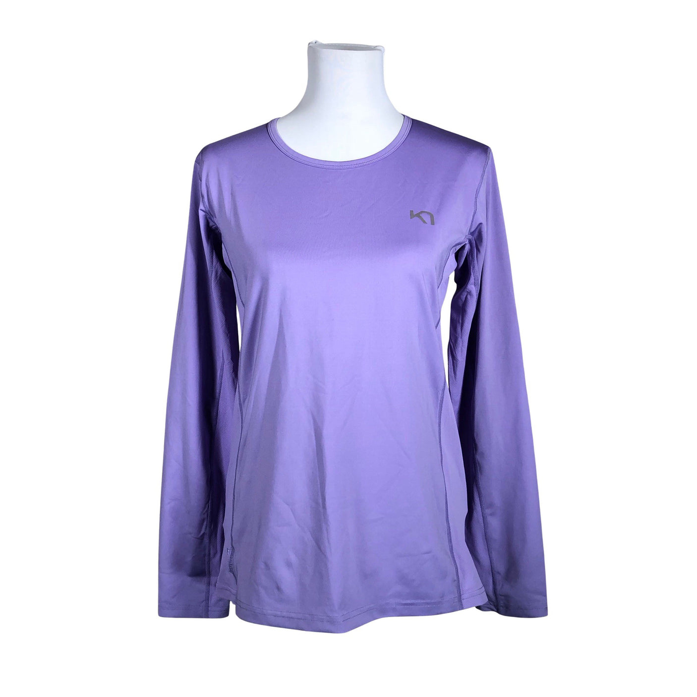 Unisex Kari Traa - Sports shirt, long sleeve, size 40 - Violet (1)
