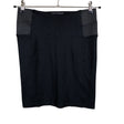 Unisex Selected - Tricot skirt, size 38 - Black ()